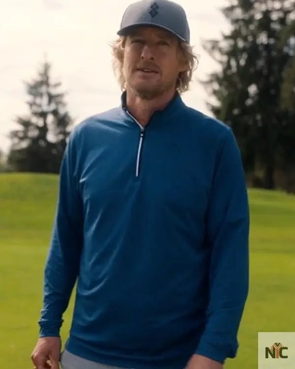 Stick S01 Owen Wilson Blue Sweatshirt NYC Jackets