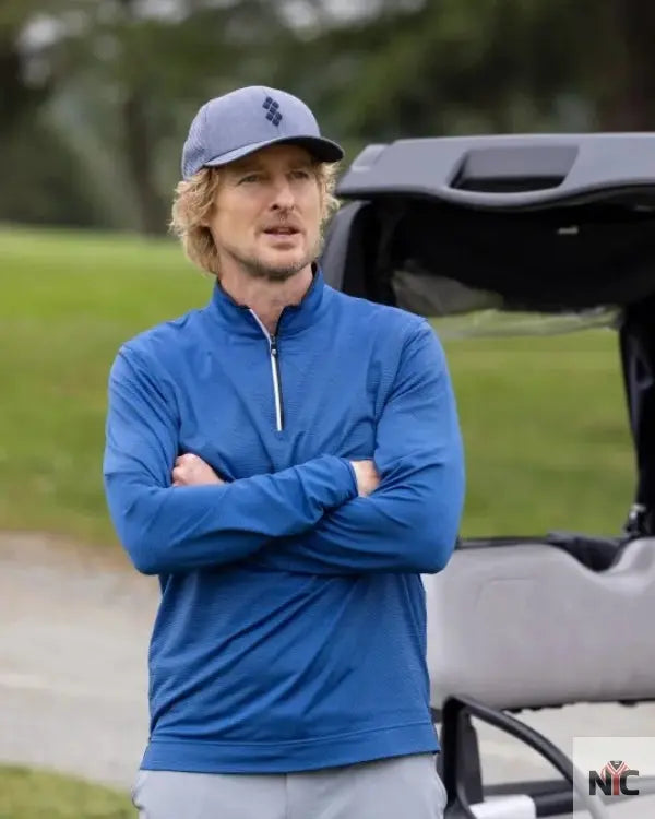 Stick S01 Owen Wilson Blue Sweatshirt NYC Jackets