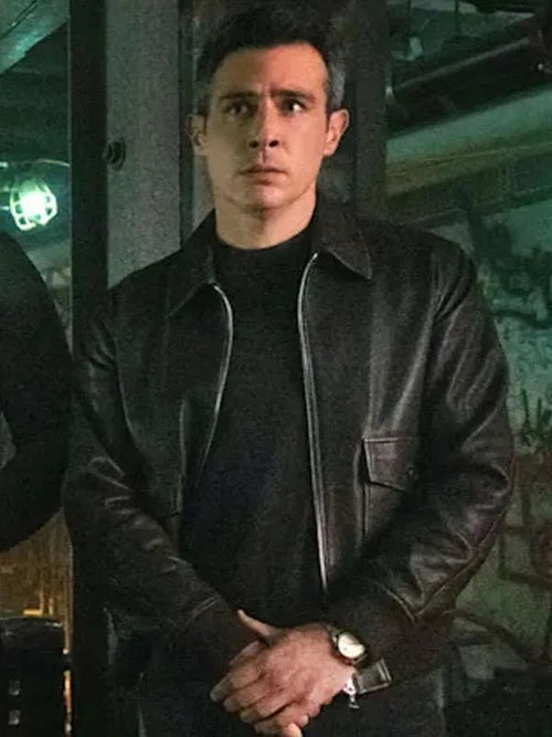 Stuart Scola FBI S07 Brown Leather Jacket NYC Jackets
