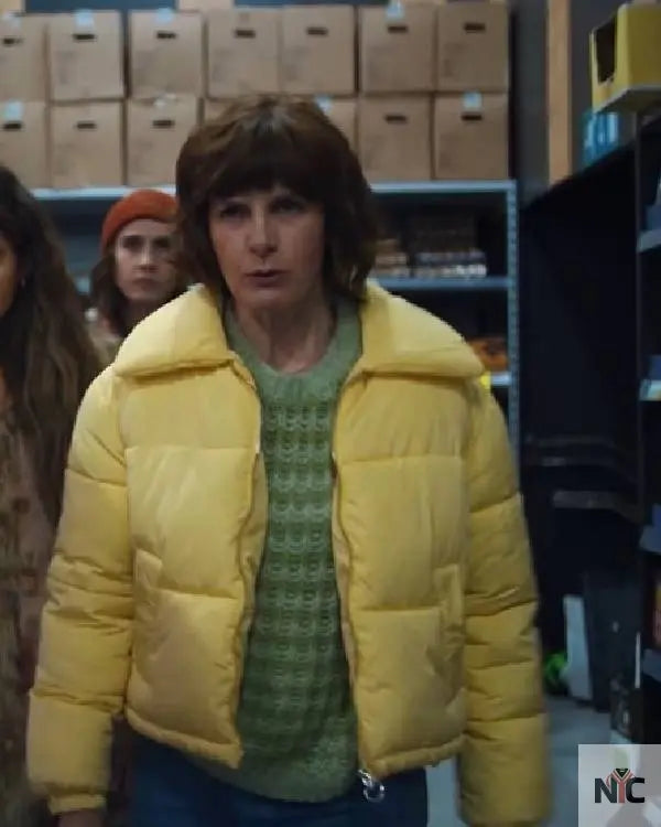 Such Brave Girls S02 Louise Brealey Yellow Bomber Jacket NYC Jackets