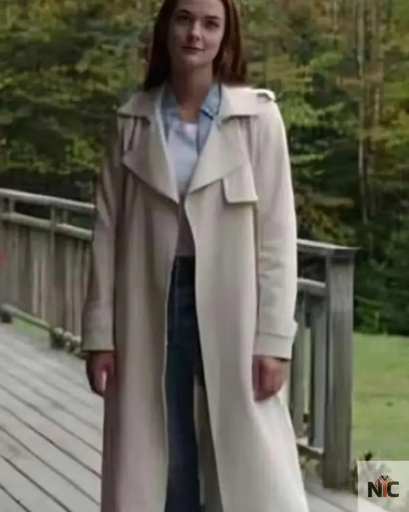 Sullivan’s Crossing Maggie Sullivan White Coat NYC Jackets