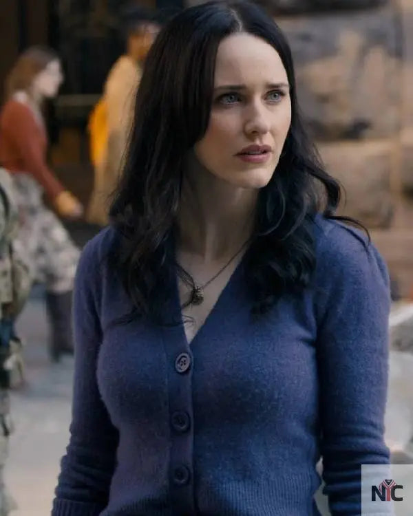 Superman 2025 Rachel Brosnahan Purple Cardigan NYC Jackets