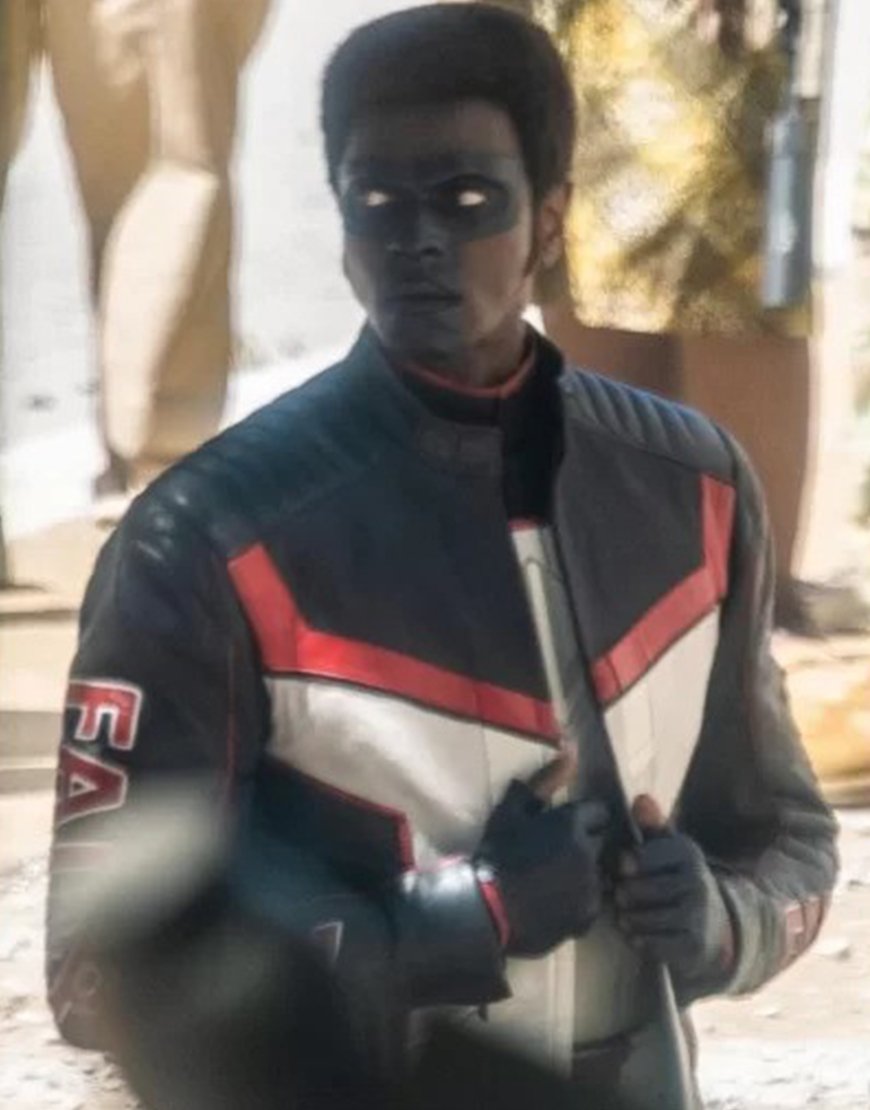 Superman 2025 Edi Gathegi Leather Jacket NYC Jackets