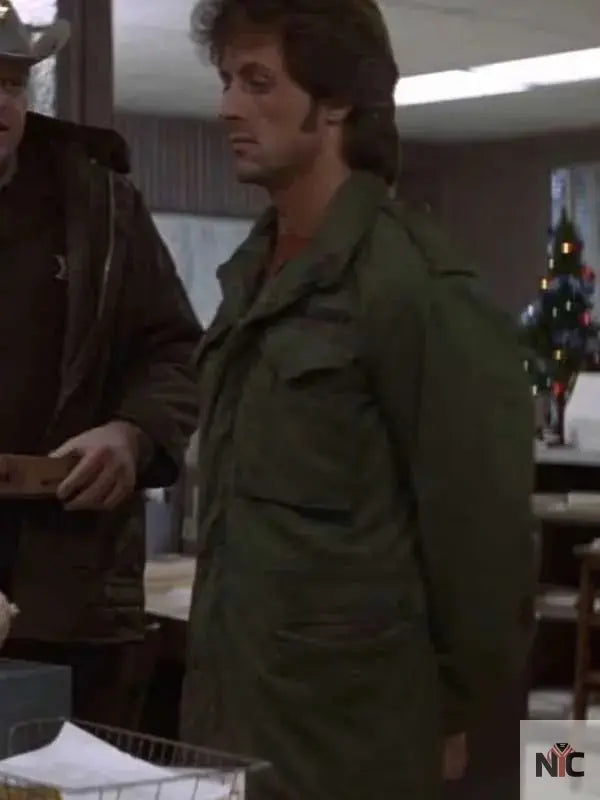 Sylvester Stallone First Blood Green Jacket NYC Jackets