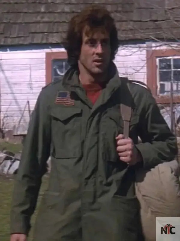Sylvester Stallone First Blood Green Jacket NYC Jackets