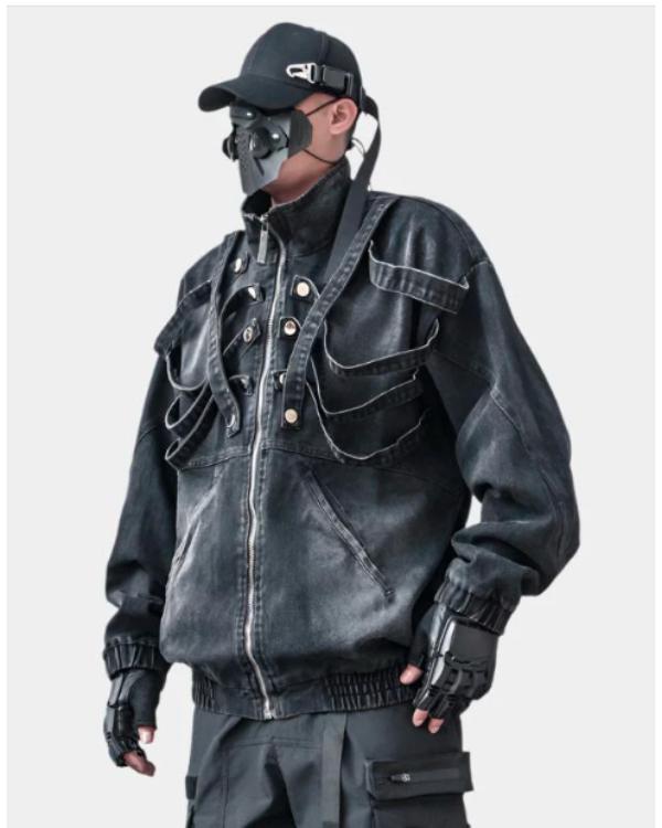 Hitmakers 2025 Tommy Brown Black Denim Jacket NYC Jackets