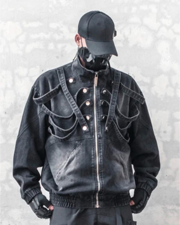 Hitmakers 2025 Tommy Brown Black Denim Jacket NYC Jackets