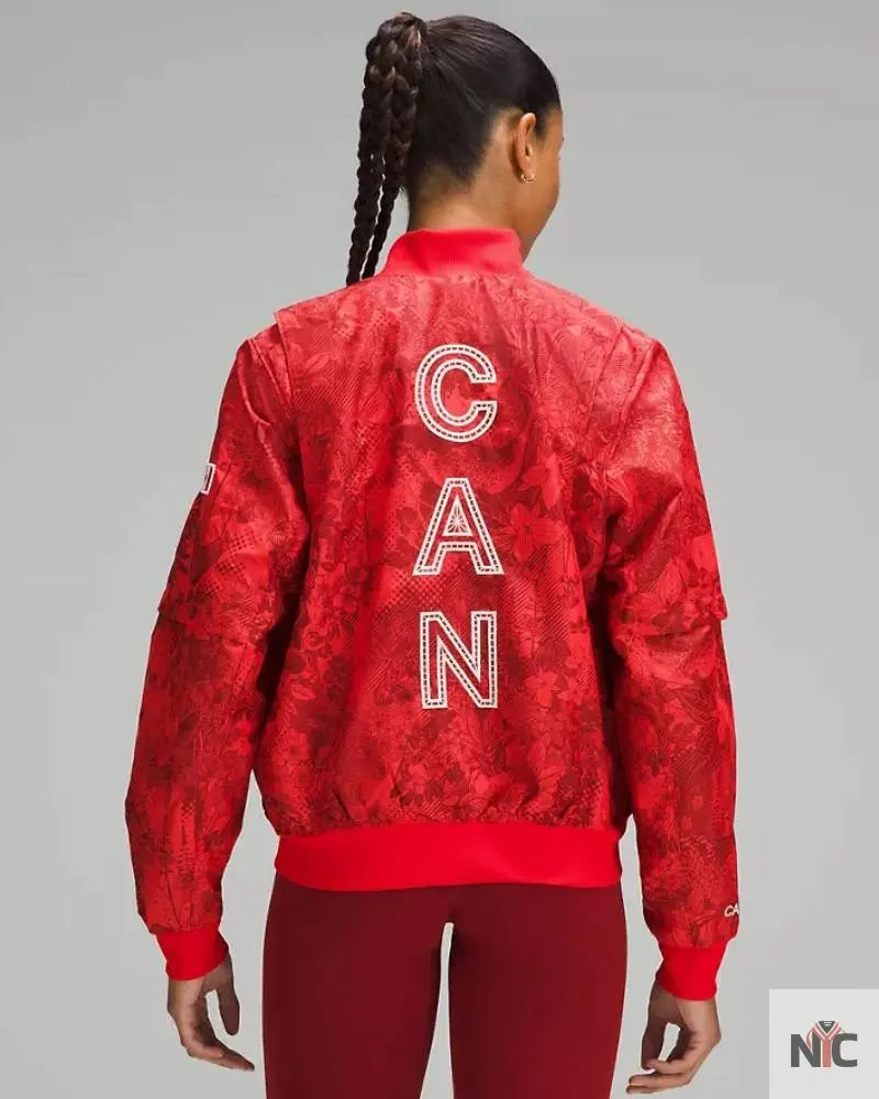 Team Canada Women’s Vented Jacquard Jacket NYC Jackets