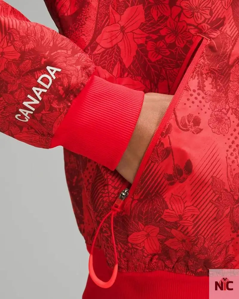 Team Canada Women’s Vented Jacquard Jacket NYC Jackets