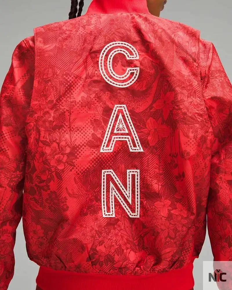 Team Canada Women’s Vented Jacquard Jacket NYC Jackets