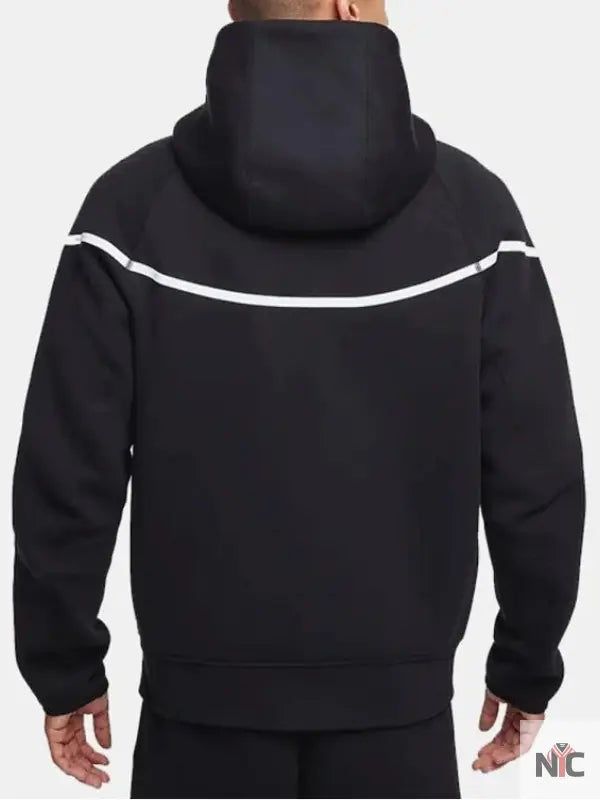 Tech Windrunner Black Reflective Jacket NYC Jackets