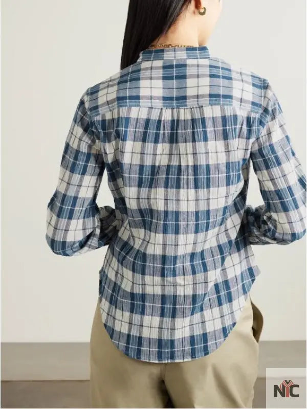 The Better Sister Elizabeth Banks Plaid Shirt NYC Jackets