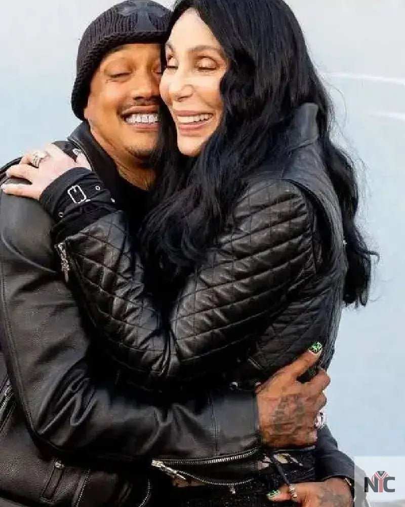 The Bikeriders 2024 Cher Black Leather Jacket NYC Jackets