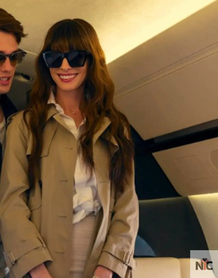The Idea Of You 2024 Anne Hathaway Trench Coat NYC Jackets