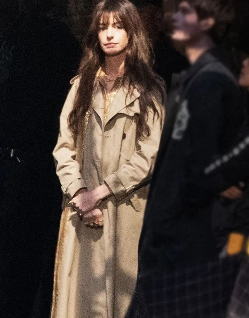 The Idea Of You 2024 Anne Hathaway Trench Coat NYC Jackets