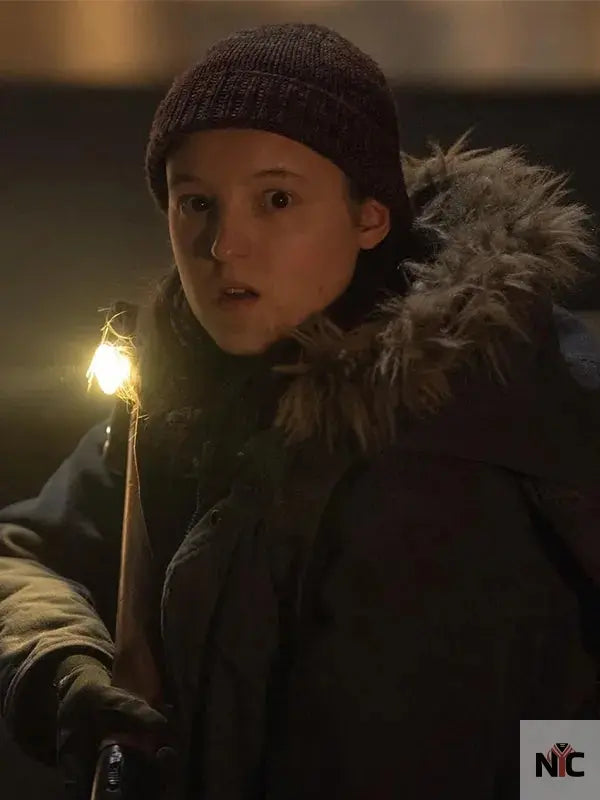 The Last Of Us S02 Ellie Williams Fur Hooded Jacket NYC Jackets
