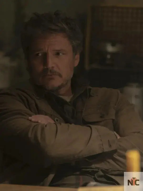 The Last of Us S02 Pedro Pascal Brown Cotton Jacket NYC Jackets