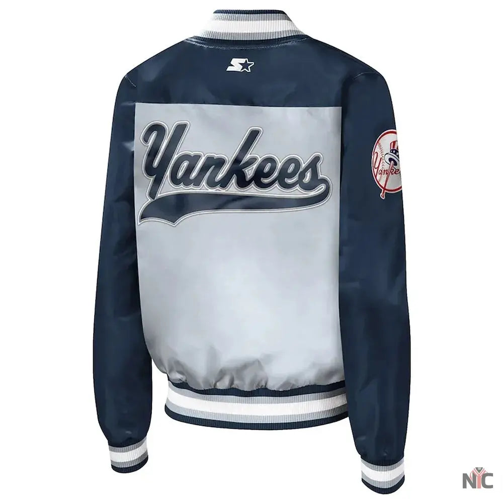 The Legend NY Yankees Satin Jacket NYC Jackets