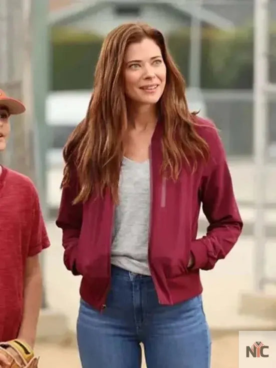 The Rookie 2024 Gennifer Bradford Red Jacket NYC Jackets
