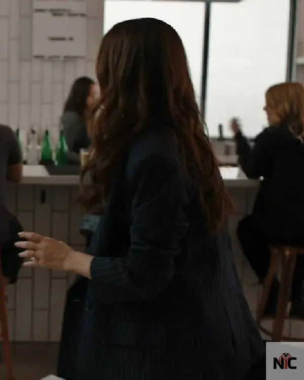 The Stranger in My Home Sophia Bush Striped Blazer NYC Jackets
