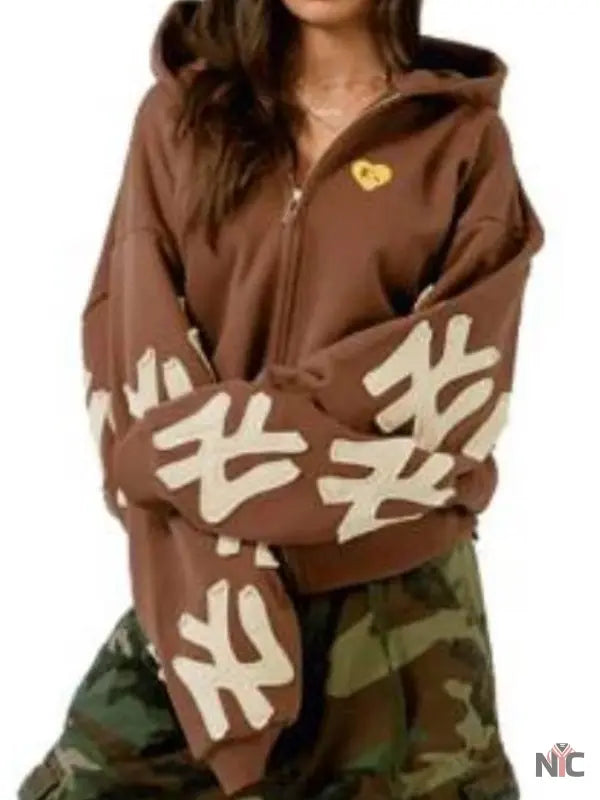 The Today Show 2025 Khalen Saunders Brown Hoodie NYC Jackets