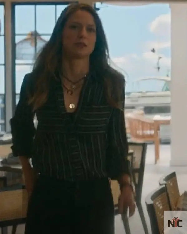 The Waterfront S01 Bree Buckley Striped Shirt NYC Jackets