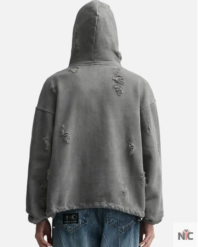 Thug Club Rock Hoodie NYC Jackets