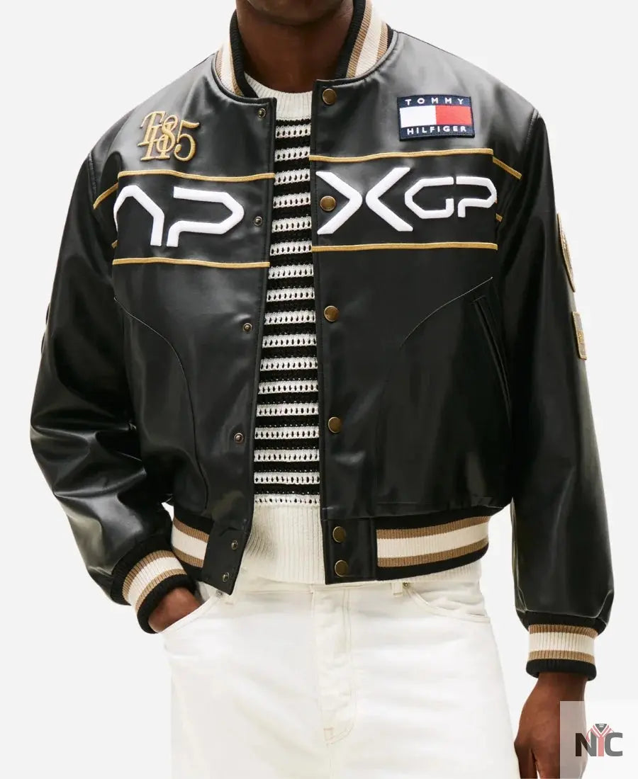 Tommy Hilfiger F1 Movie Racing Varsity Jacket NYC Jackets