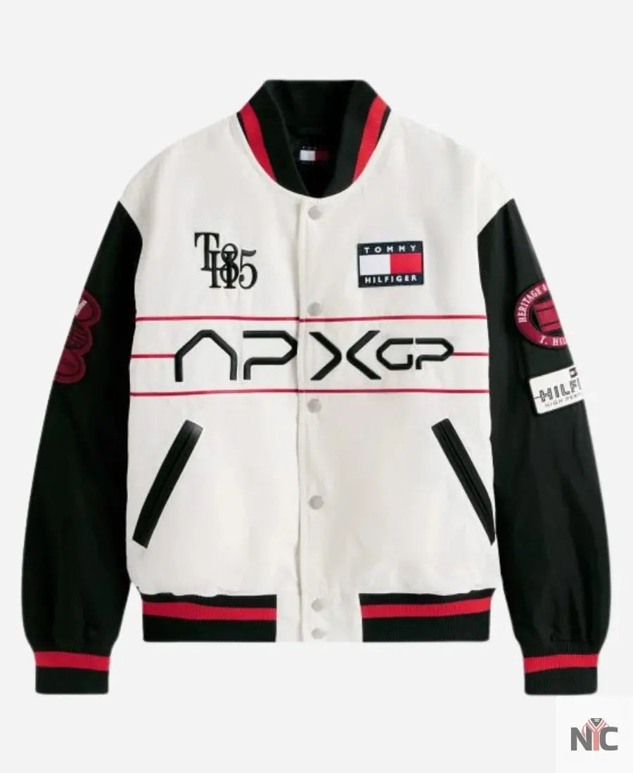 Tommy Hilfiger F1 Movie Racing Varsity Jacket NYC Jackets