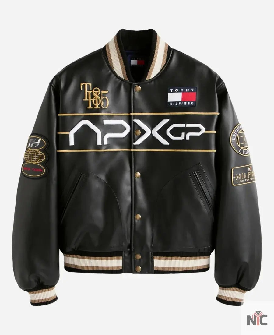 Tommy Hilfiger F1 Movie Racing Varsity Jacket NYC Jackets