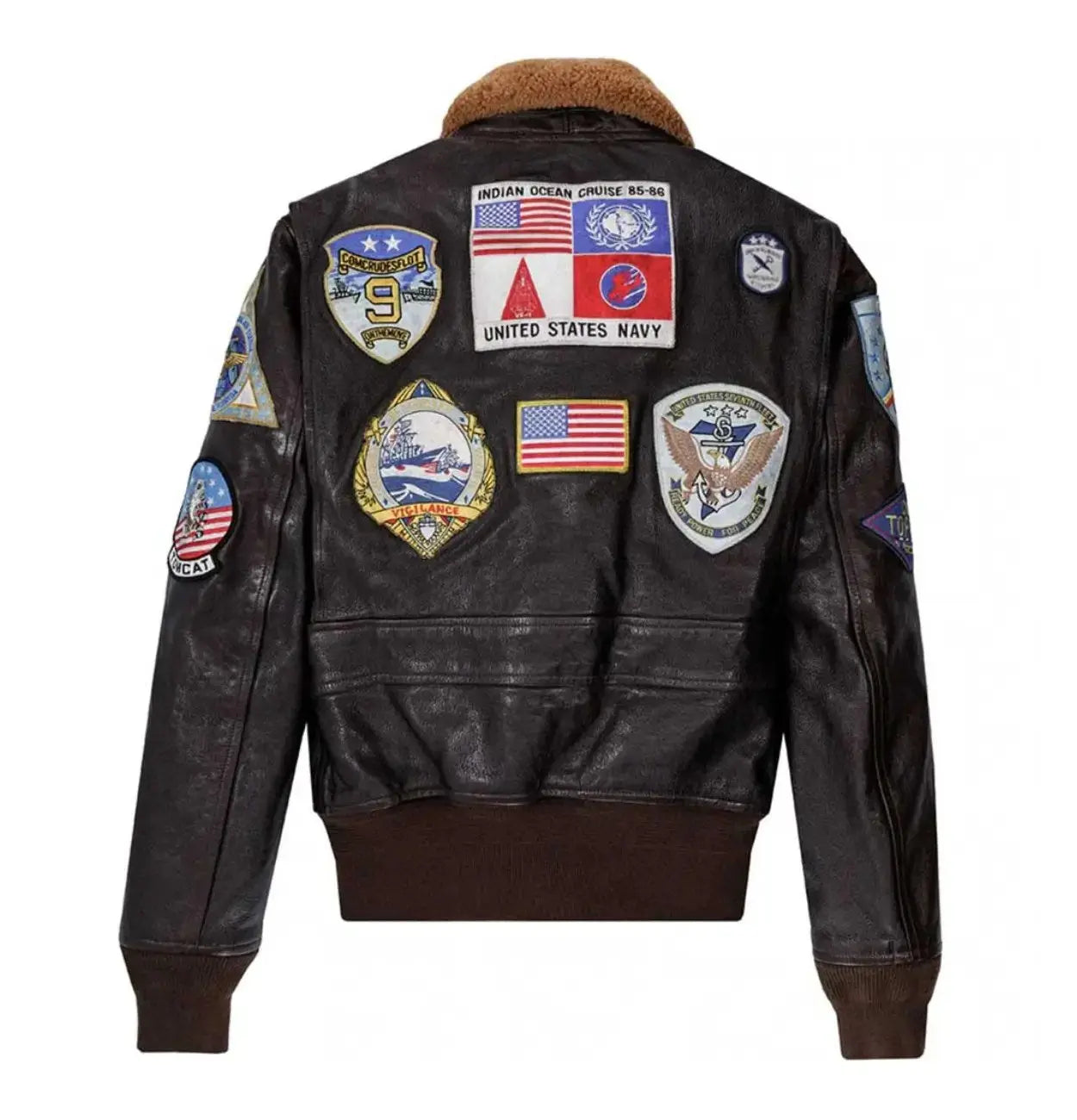 Top Gun-2 Leather Flight Jacket NYC Jackets