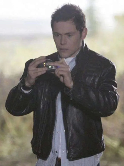 Torchwood S02 Burn Gorman Leather Jacket NYC Jackets