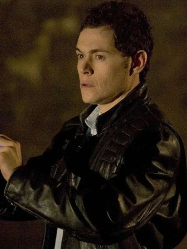 Torchwood S02 Burn Gorman Leather Jacket NYC Jackets