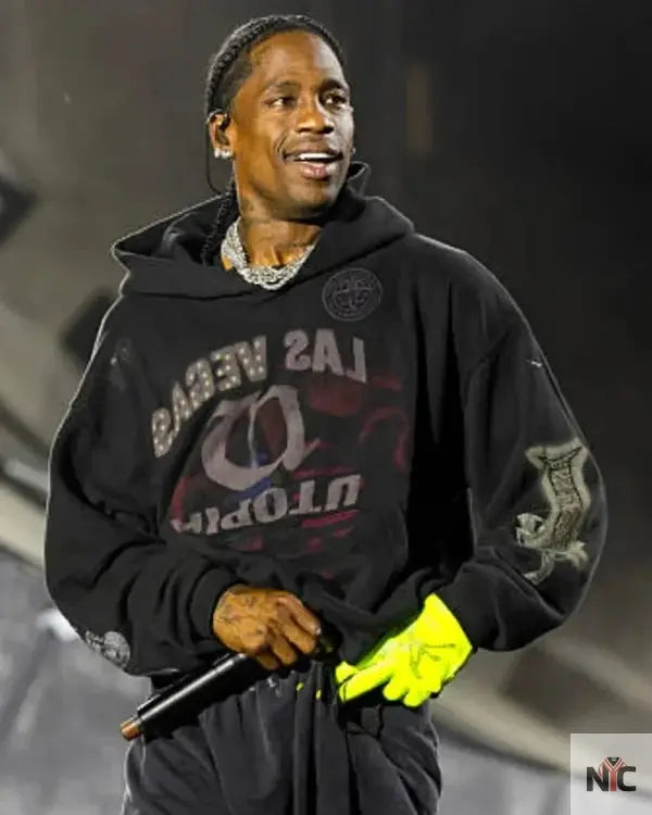 Travis Scott 2025 Lyrical Lemonade Summer Smash Hoodie NYC Jackets