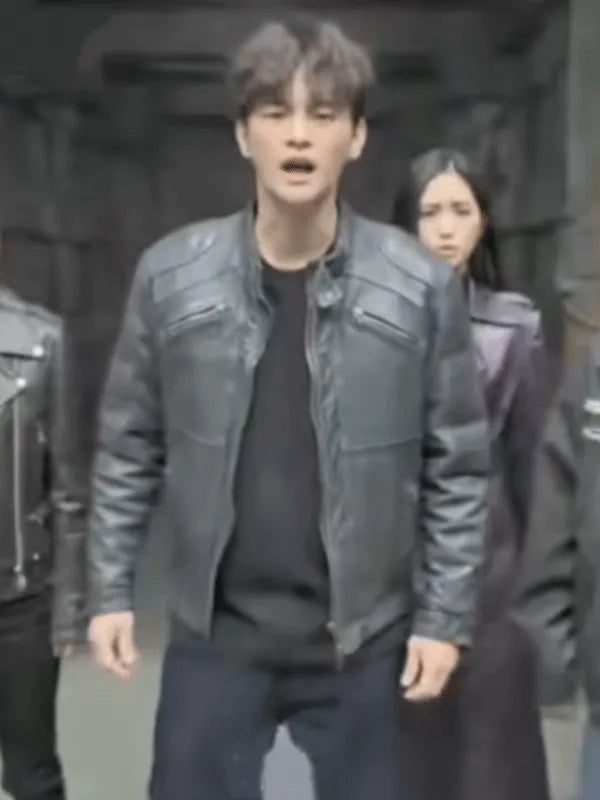 Twelve Won Seung Black Leather Jacket NYC Jackets