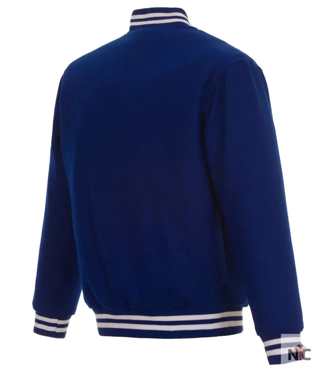 Varsity Philadelphia 76ers Royal Blue Wool Jacket NYC Jackets