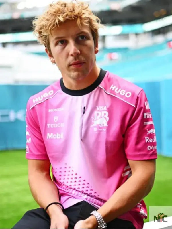 Visa Cash App RB 2025 Grand Prix Miami Pink T-Shirt NYC Jackets