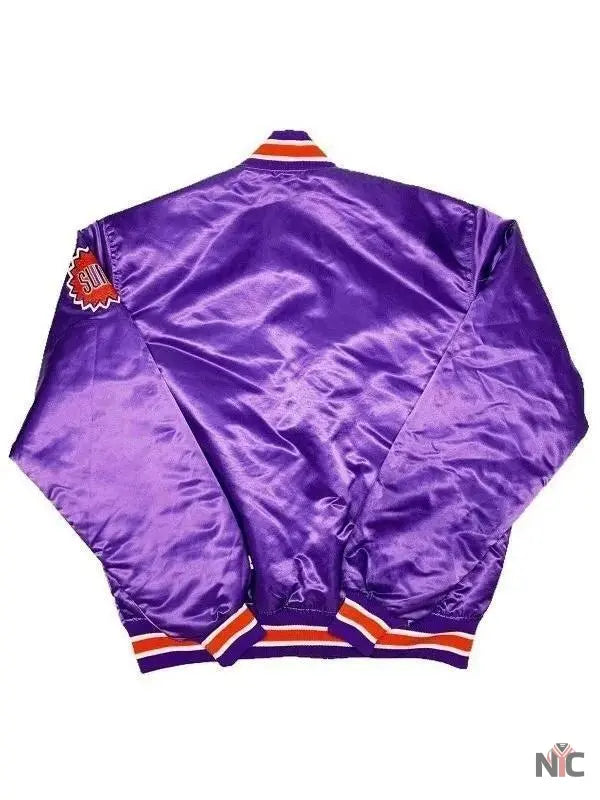 Vtg Rare NBA Phoenix Suns Starter Satin Jacket NYC Jackets