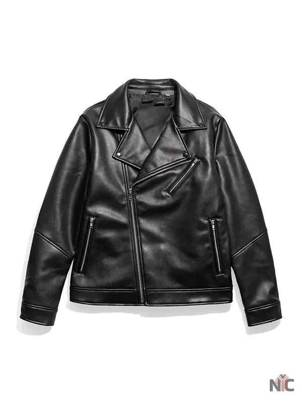 WWE Bret Hart The Hart Foundation 1997 Biker Jacket NYC Jackets