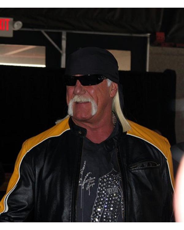 WWE Wrestler Hulk Hogan Leather Jacket NYC Jackets