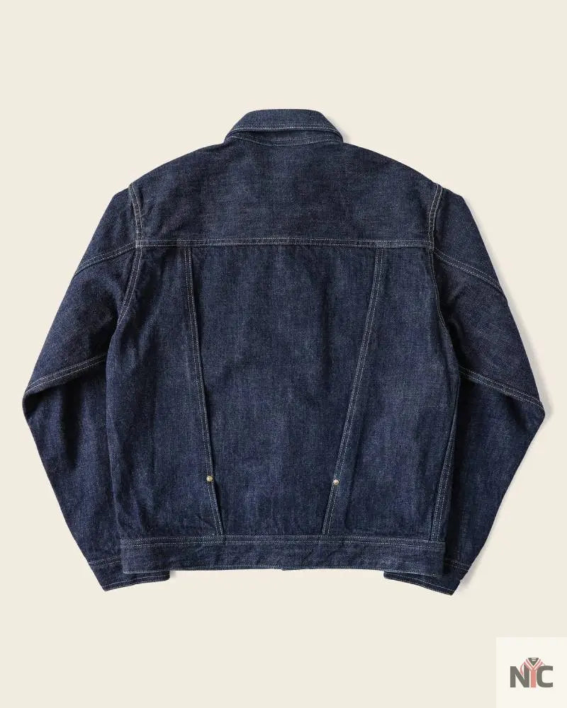 WWII Simplified Model Cowboy Selvedge Denim Jacket NYC Jackets