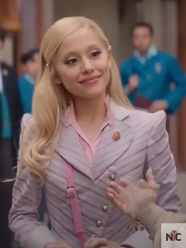 Wicked 2024 Ariana Grande Glinda Blazer NYC Jackets