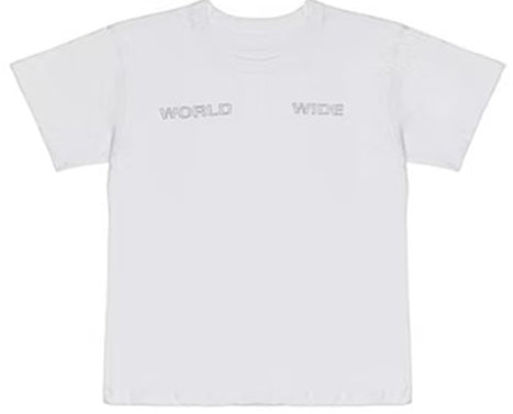 Wide T-shirt White