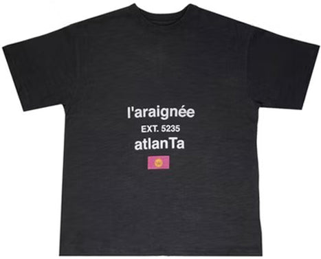 Wide T-shirt – Black
