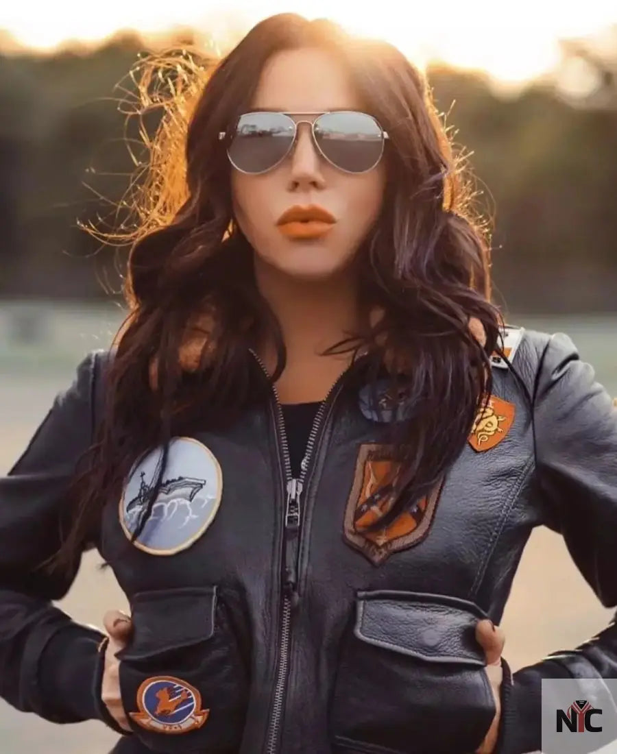 Women Top Gun-2 Official Jacket NYC Jackets