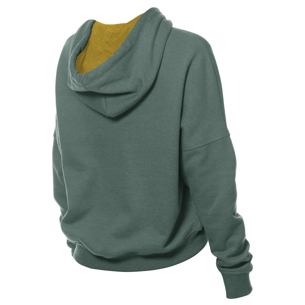Women’s Boston Red Sox New Era Green 2025 Pullover Hoodie NYC Jackets