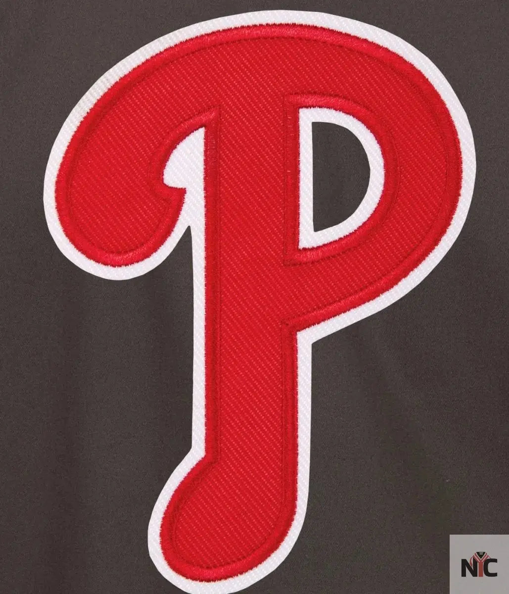 Workwear Philadelphia Phillies Grey Jacket NYC Jackets