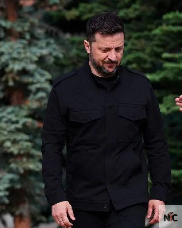Zelensky Black Jacket NYC Jackets