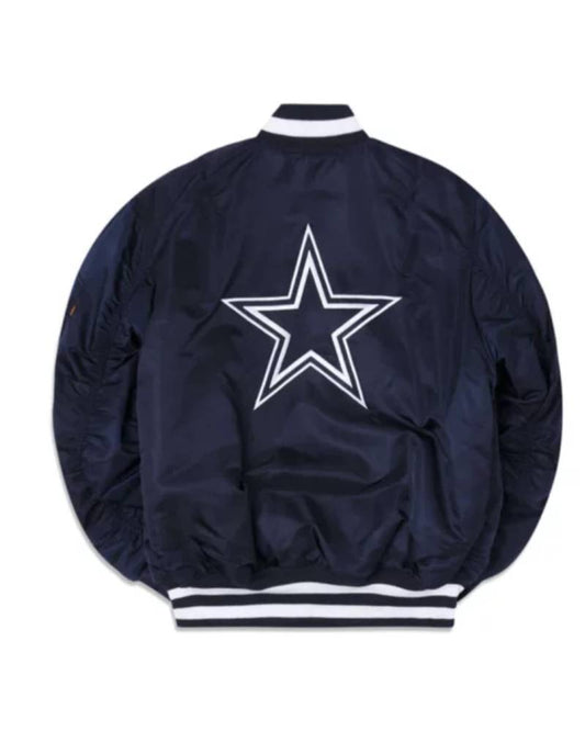 Dallas Cowboys X Alpha X New Era MA-1 Bomber Jacket