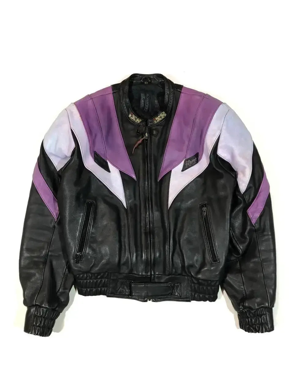 Men’s IXS Vintage Leather Biker Jacket